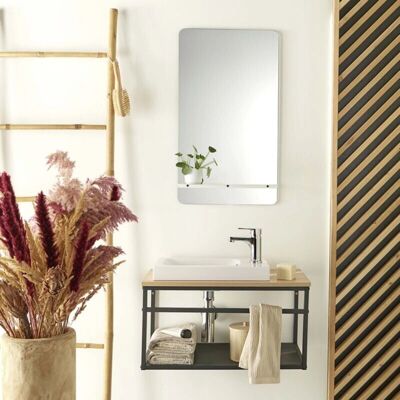 Arredo bagno WILO - Reversibile, Salvaspazio, Specchio & Rubinetto Arredo bagno WILO - Reversibile, Salvaspazio, Specchio & Rubinetto