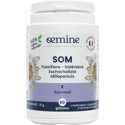 Complément à la Valériane OEMINE - Favorise le sommeil naturel, Plantes apaisantes, Réduction du stress - Publicité Complément à la Valériane OEMINE - Favorise le sommeil naturel, Plantes apaisantes, Réduction du stress - Publicité