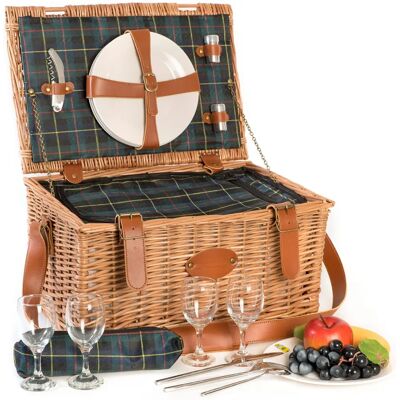 Les jardins de la comtesse Trianon groene picknickmand - picknickmand Les jardins de la comtesse Trianon groene picknickmand - picknickmand