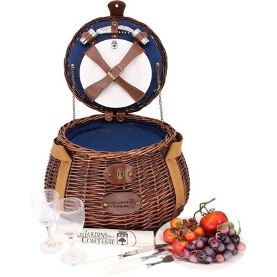 Les jardins de la comtesse - Cestino da picnic delle Tuileries - Picnic basket Les jardins de la comtesse - Cestino da picnic delle Tuileries - Picnic basket
