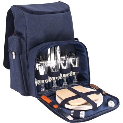 Les Jardins de la Comtesse - Escapade - Bleu - Picnic Backpack - Publicité Les Jardins de la Comtesse - Escapade - Bleu - Picnic Backpack - Publicité