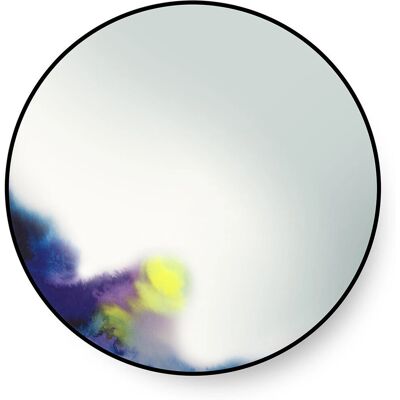 Miroir mural rond multicolore Francis de Petite Friture - Constance Guisset - Publicité Miroir mural rond multicolore Francis de Petite Friture - Constance Guisset - Publicité