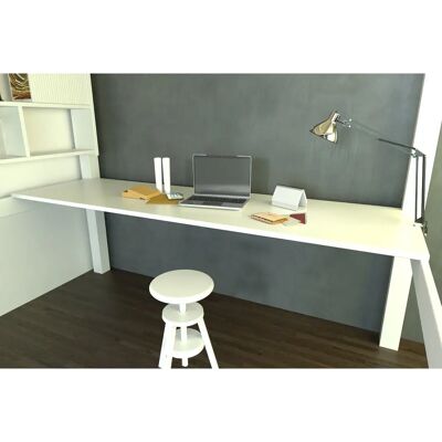 ABC MEUBLES Bianco 200cm Mensola scrivania - Accessorio per letto a soppalco ABC MEUBLES Bianco 200cm Mensola scrivania - Accessorio per letto a soppalco