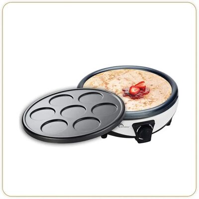 Little Balance 8212 Crepiera Duo - Non-Stick, 1000W Little Balance 8212 Crepiera Duo - Non-Stick, 1000W