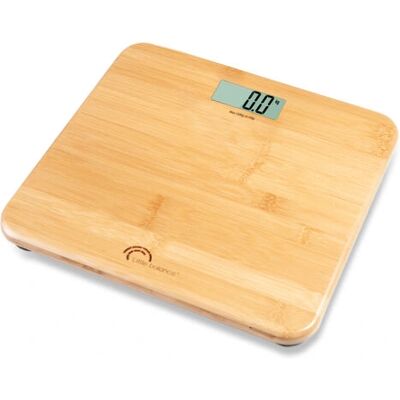 Little Balance Il mio bambù Bilancia Quadrata Legno Elettronica Personale - Bilancia Personale Little Balance Il mio bambù Bilancia Quadrata Legno Elettronica Personale - Bilancia Personale