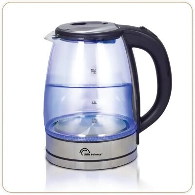 Little Balance Elegance Glass 2000 - Transparent - Elektrische Wasserkocher Little Balance Elegance Glass 2000 - Transparent - Elektrische Wasserkocher