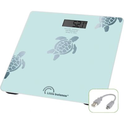 Pèse-personne Little Balance 8730 Bleu - Balance Personnelle - Publicité Pèse-personne Little Balance 8730 Bleu - Balance Personnelle - Publicité