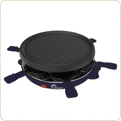 Little Balance Griglia Raclette - 6 Persone - 800W Little Balance Griglia Raclette - 6 Persone - 800W