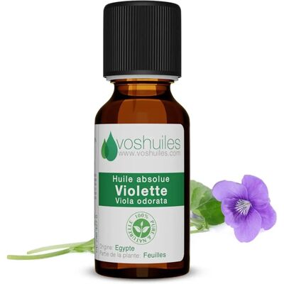 Voshuiles Aceite Absoluto de Violeta 5ml - Aceite Esencial Voshuiles Aceite Absoluto de Violeta 5ml - Aceite Esencial