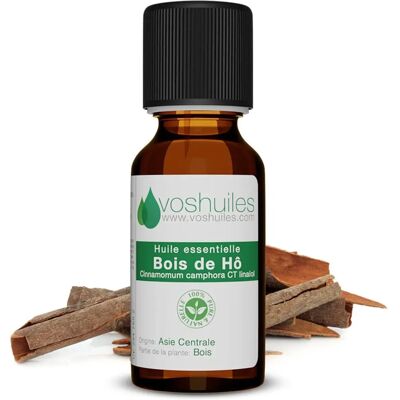 Voshuiles - Bois de Hô - 10ml - Bois de Shiu - Huile essentielle Voshuiles - Bois de Hô - 10ml - Bois de Shiu - Huile essentielle