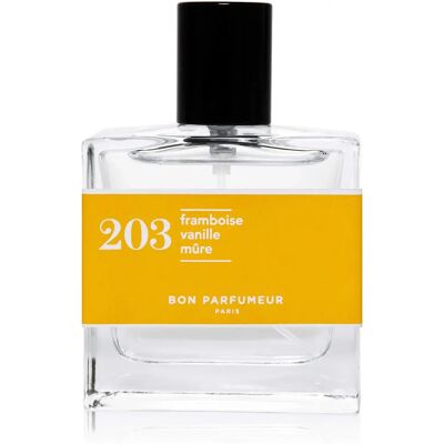 Bon Parfumeur 203 Himbeere, Vanille, Brombeere Eau de Parfum - 30ml Bon Parfumeur 203 Himbeere, Vanille, Brombeere Eau de Parfum - 30ml
