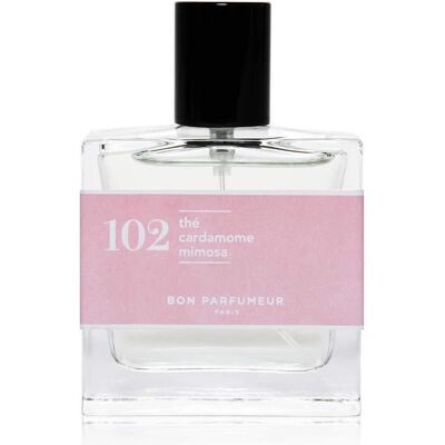 Bon Parfumeur 102 Tee, Kardamom, Mimose Eau de parfum - 30 ml Bon Parfumeur 102 Tee, Kardamom, Mimose Eau de parfum - 30 ml