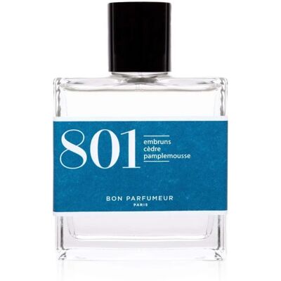 Bon Parfumeur 801 Embruns Cèdre Pamplemousse Eau de Parfum - 100ml Bon Parfumeur 801 Embruns Cèdre Pamplemousse Eau de Parfum - 100ml