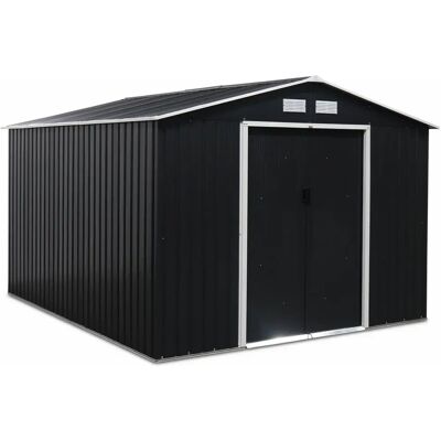 SWEEEK Flandre Casetta da giardino - Porte scorrevoli doppie - 8,95m² SWEEEK Flandre Casetta da giardino - Porte scorrevoli doppie - 8,95m²