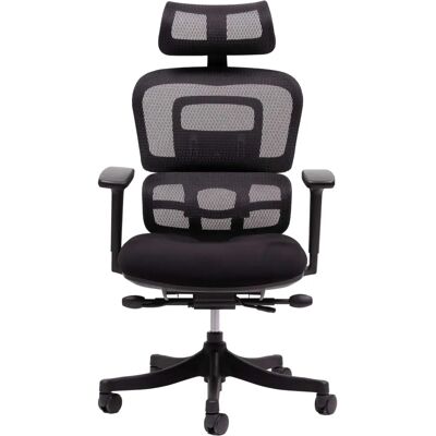 Chaise ergonomique noire Percko - Chaise ergonomique - Publicité Chaise ergonomique noire Percko - Chaise ergonomique - Publicité