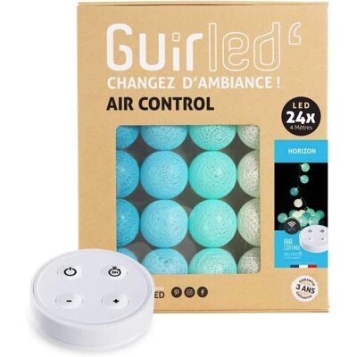 Guirled Guirlande Lumineuse Coton Bleu - Télécommande, 2,4m - Publicité Guirled Guirlande Lumineuse Coton Bleu - Télécommande, 2,4m - Publicité