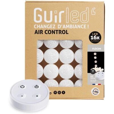 Guirled Guirlande lumineuse coton LED - 16 boules 1,6m - Veilleuse bébé - Publicité Guirled Guirlande lumineuse coton LED - 16 boules 1,6m - Veilleuse bébé - Publicité