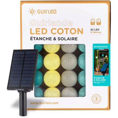 Guirled - Solar 32 Boules - 6cm - IP65 - Luminaires extérieurs - Publicité Guirled - Solar 32 Boules - 6cm - IP65 - Luminaires extérieurs - Publicité