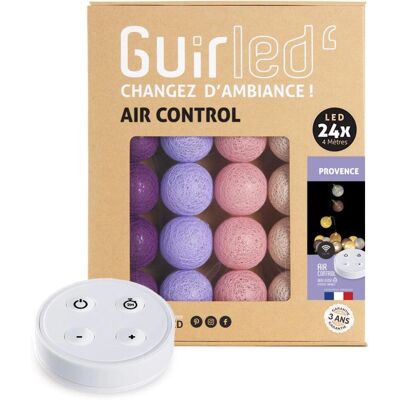 Guirled Guirlande Lumineuse Boules Coton - Télécommande - 24 Boules 2,4m - Violet - Publicité Guirled Guirlande Lumineuse Boules Coton - Télécommande - 24 Boules 2,4m - Violet - Publicité
