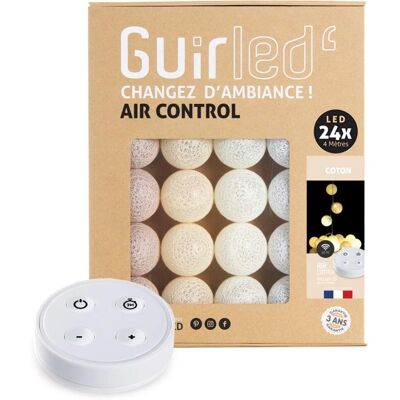 Guirled Guirlande lumineuse coton beige - Veilleuse bébé - Publicité Guirled Guirlande lumineuse coton beige - Veilleuse bébé - Publicité