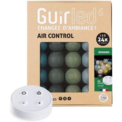 Guirled Romoria Guirlande Lumière LED en Coton - Veilleuse Bébé - 24 Boules - 2,4m - 4 Niveaux d'Intensité - USB - Publicité Guirled Romoria Guirlande Lumière LED en Coton - Veilleuse Bébé - 24 Boules - 2,4m - 4 Niveaux d'Intensité - USB - Publicité
