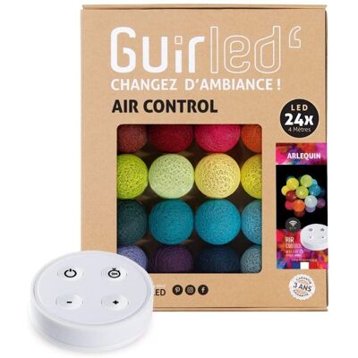 Guirled Guirlande Lumineuse Bleu en Coton - 24 Boules - 2,4m - Veilleuse Bébé - Publicité Guirled Guirlande Lumineuse Bleu en Coton - 24 Boules - 2,4m - Veilleuse Bébé - Publicité