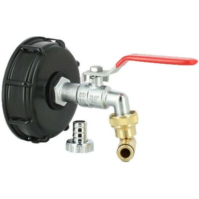 Multicuves - Raccord Cuve S100x8 - Robinet laiton chromé - Faucet - Publicité Multicuves - Raccord Cuve S100x8 - Robinet laiton chromé - Faucet - Publicité