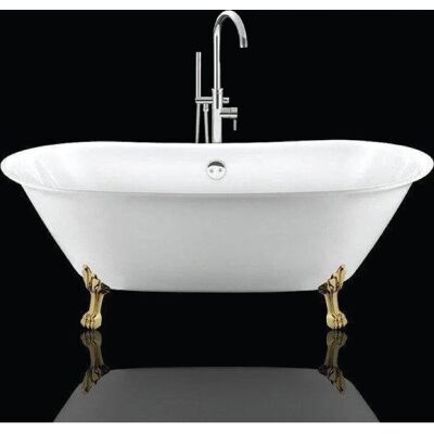 Rogier & Mothes - Bañera vintage independiente - 165cm Blanca Rogier & Mothes - Bañera vintage independiente - 165cm Blanca
