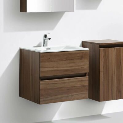 Mueble de baño suspendido Stano Siena - Nogal Mueble de baño suspendido Stano Siena - Nogal