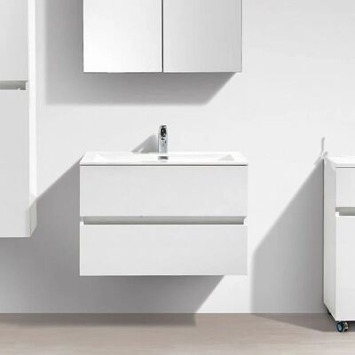 Mueble de baño Stano Siena 80cm - Lacado Blanco Mueble de baño Stano Siena 80cm - Lacado Blanco