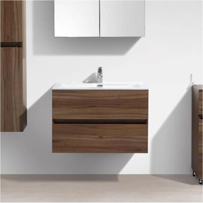 Mobili bagno Siena 80cm moderno - Noce di STANO Mobili bagno Siena 80cm moderno - Noce di STANO