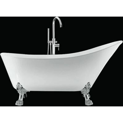 Rogier & Mothes - Vasca vintage autoportante - 161cm - Bianco - Vasca Rogier & Mothes - Vasca vintage autoportante - 161cm - Bianco - Vasca