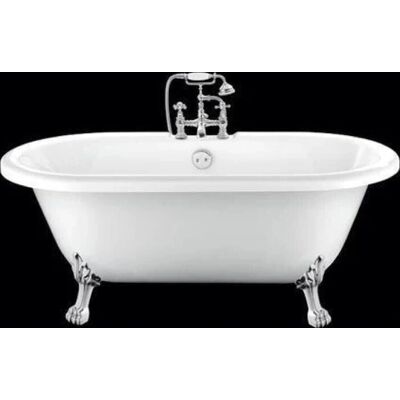 Rogier & Mothes - Vasca da bagno indipendente Chelsea Bianca 170cm - Stile vintage retrò Rogier & Mothes - Vasca da bagno indipendente Chelsea Bianca 170cm - Stile vintage retrò
