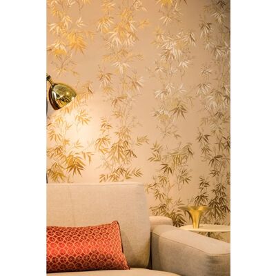 Isidore Leroy Bambusmotiv Wandteppich - Bambous - Modernes Blumendesign Isidore Leroy Bambusmotiv Wandteppich - Bambous - Modernes Blumendesign