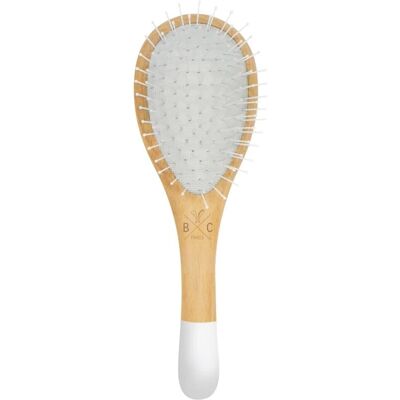 Bachca Wooden Hair Brush - Nylon Bristles - Small Size - Spazzola per Capelli Bachca Wooden Hair Brush - Nylon Bristles - Small Size - Spazzola per Capelli