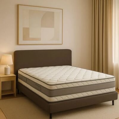 Nuits d or MemoryDeluxe Matelas - Mousse à Mémoire - 21cm - Orthopédique - Publicité Nuits d or MemoryDeluxe Matelas - Mousse à Mémoire - 21cm - Orthopédique - Publicité