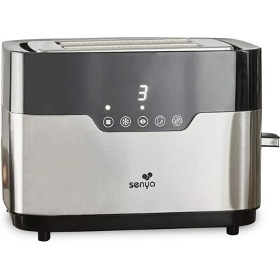 Senya Tostapane touch 2 ampie fessure acciaio inossidabile Smart Toaster - ACCIAIO INOSSIDABILE Senya Tostapane touch 2 ampie fessure acciaio inossidabile Smart Toaster - ACCIAIO INOSSIDABILE