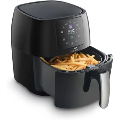 Senya Friteuse à air chaud sans huile 4,5L - Publicité Senya Friteuse à air chaud sans huile 4,5L - Publicité