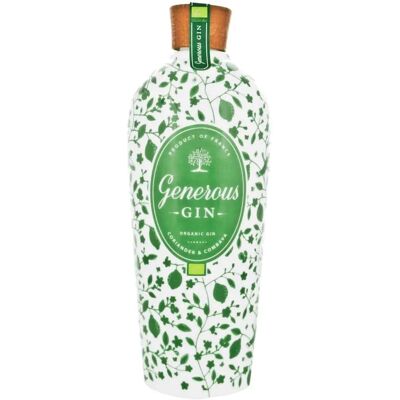 Generous Gin Generous Green Organic CORIANDER & COMBAVA Gin 44% Vol. - Gin Generous Gin Generous Green Organic CORIANDER & COMBAVA Gin 44% Vol. - Gin