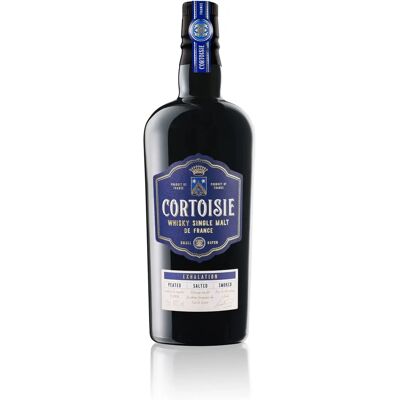 Whisky Monomalt Cortoisie Exhalation France 43% - Élégant & Tourbé - Publicité Whisky Monomalt Cortoisie Exhalation France 43% - Élégant & Tourbé - Publicité