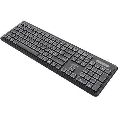 Clavier Bluetooth Mobility Lab - Noir écologique - USB-A - Publicité Clavier Bluetooth Mobility Lab - Noir écologique - USB-A - Publicité