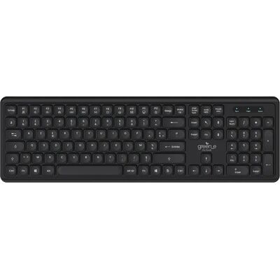 Clavier Bluetooth Mobility Lab - Noir écologique - USB-A - Publicité Clavier Bluetooth Mobility Lab - Noir écologique - USB-A - Publicité