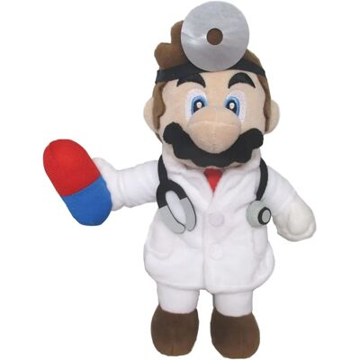 Nintendo Dr. Mario Plüschtier - 24cm für Super Mario Fans Nintendo Dr. Mario Plüschtier - 24cm für Super Mario Fans