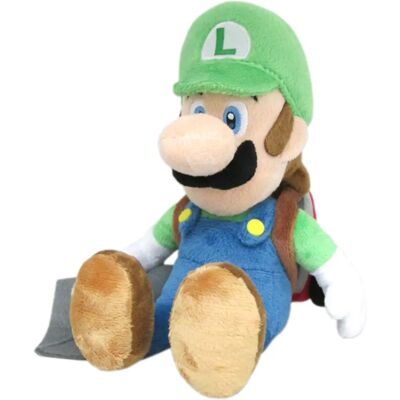 Peluches Luigi's Mansion di Nintendo - Luigi con Poltergust - 25cm Peluches Luigi's Mansion di Nintendo - Luigi con Poltergust - 25cm