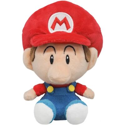Nintendo Baby Mario Plüschtier - Rot/Blau - 16cm - Samlarobjekt Nintendo Baby Mario Plüschtier - Rot/Blau - 16cm - Samlarobjekt