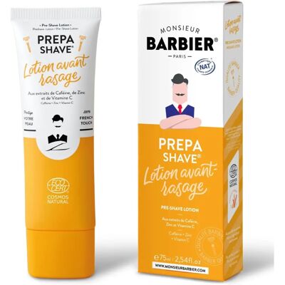 Monsieur Barbier Prepa-shave Lozione Caffeina Zinco per Pelle Sensibile - Lozione da Barba Monsieur Barbier Prepa-shave Lozione Caffeina Zinco per Pelle Sensibile - Lozione da Barba