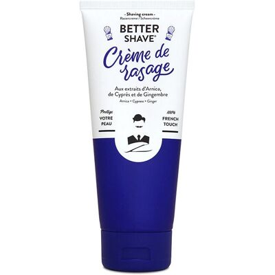Monsieur Barbier Better-shave Format de voyage - Crème à raser - Publicité Monsieur Barbier Better-shave Format de voyage - Crème à raser - Publicité