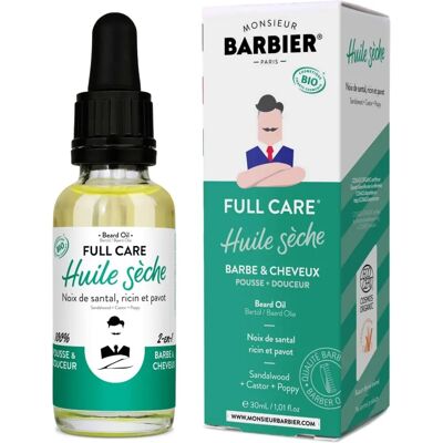 Monsieur Barbier Olio Completo di Cura Naturale Barba e Capelli Monsieur Barbier Olio Completo di Cura Naturale Barba e Capelli