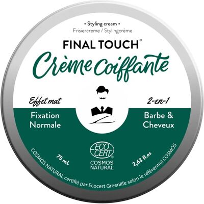 Monsieur Barbier Final Touch Crema Styling - Gel per capelli, 75 ml Monsieur Barbier Final Touch Crema Styling - Gel per capelli, 75 ml