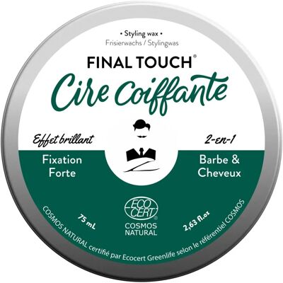 Monsieur Barbier Final Touch Cera Capelli - Fissante per Capelli e Barba Monsieur Barbier Final Touch Cera Capelli - Fissante per Capelli e Barba